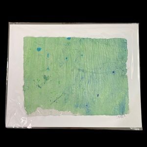 pressed paper wall art